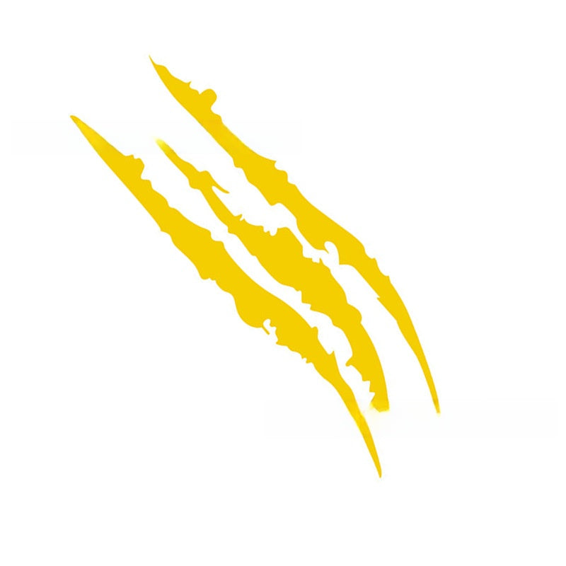 Reflective Claw Mark Sticker