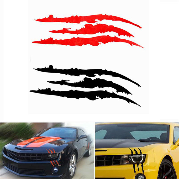 Reflective Claw Mark Sticker