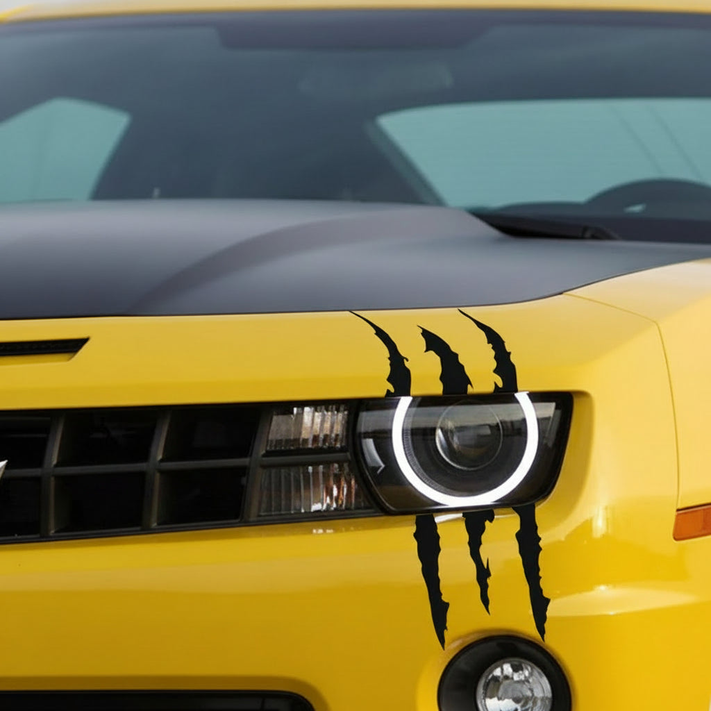 Reflective Claw Mark Sticker