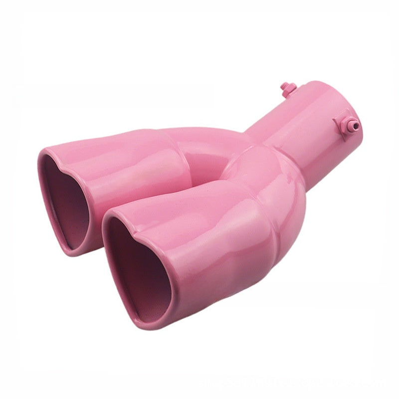 Car Heart-Shaped Exhaust Tips