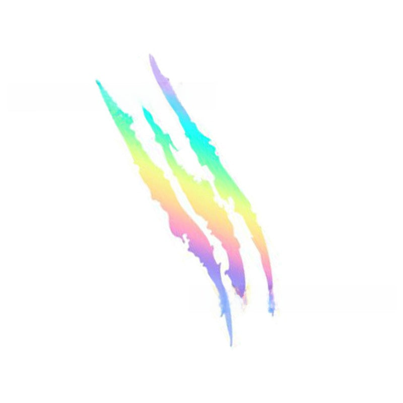 Reflective Claw Mark Sticker