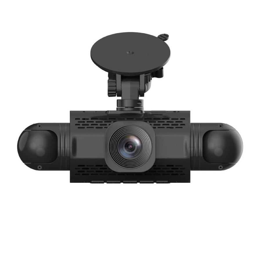 360 4-3 Channel Car Dash Cam with Night Vision