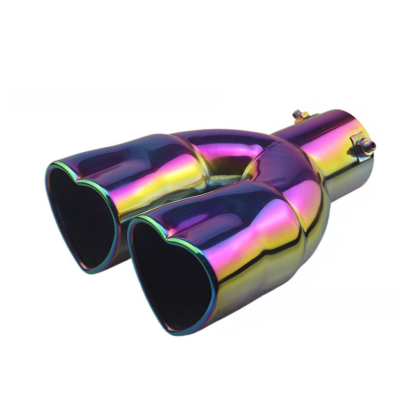 Car Heart-Shaped Exhaust Tips