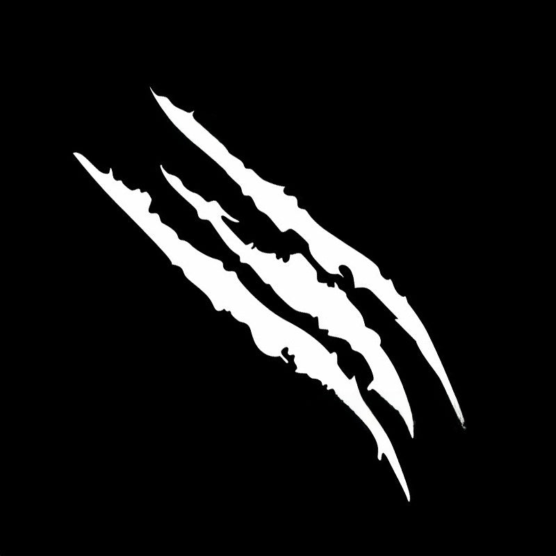Reflective Claw Mark Sticker