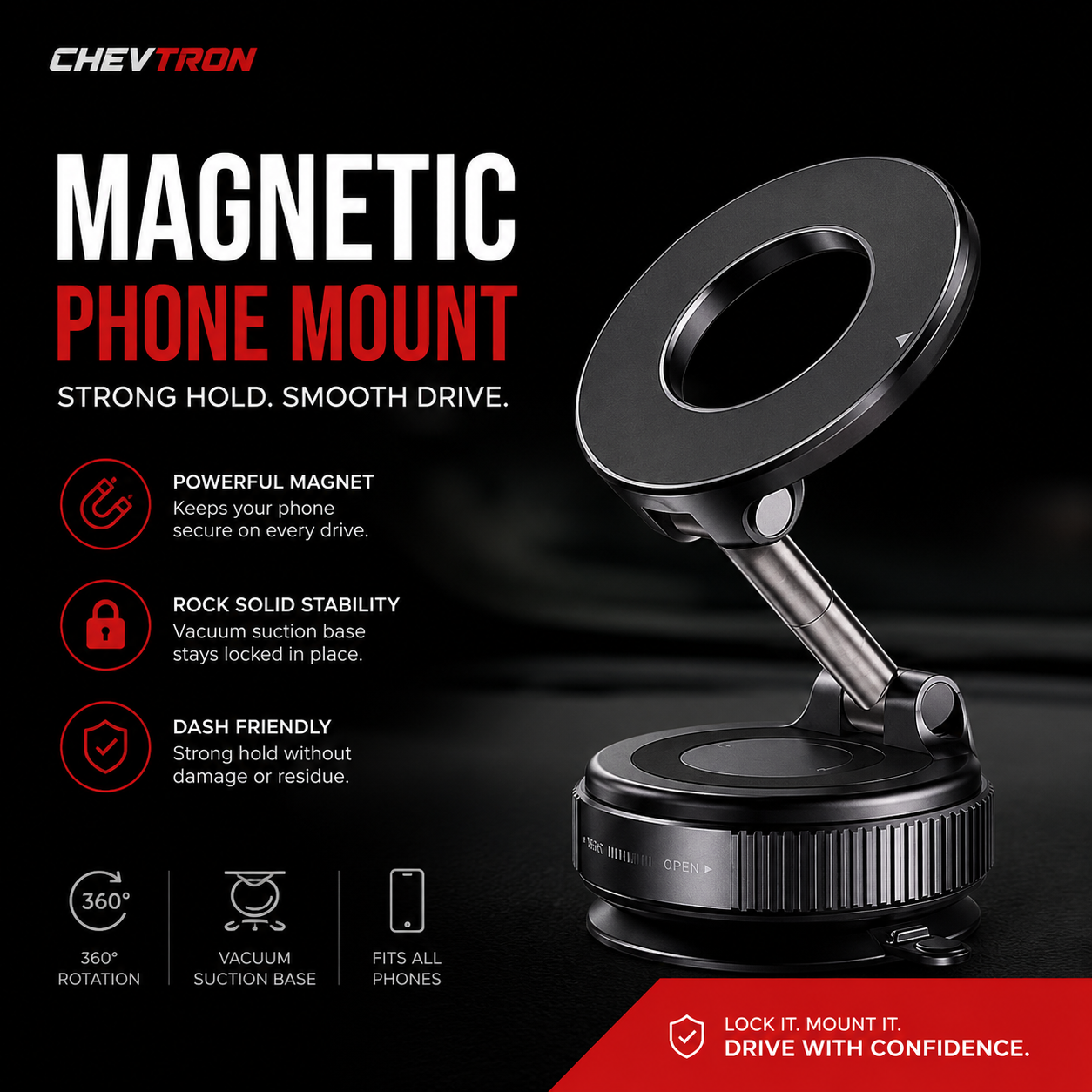 Magnetic Phone Mount