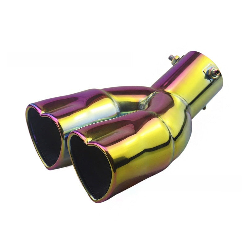Car Heart-Shaped Exhaust Tips