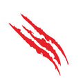 Reflective Claw Mark Sticker