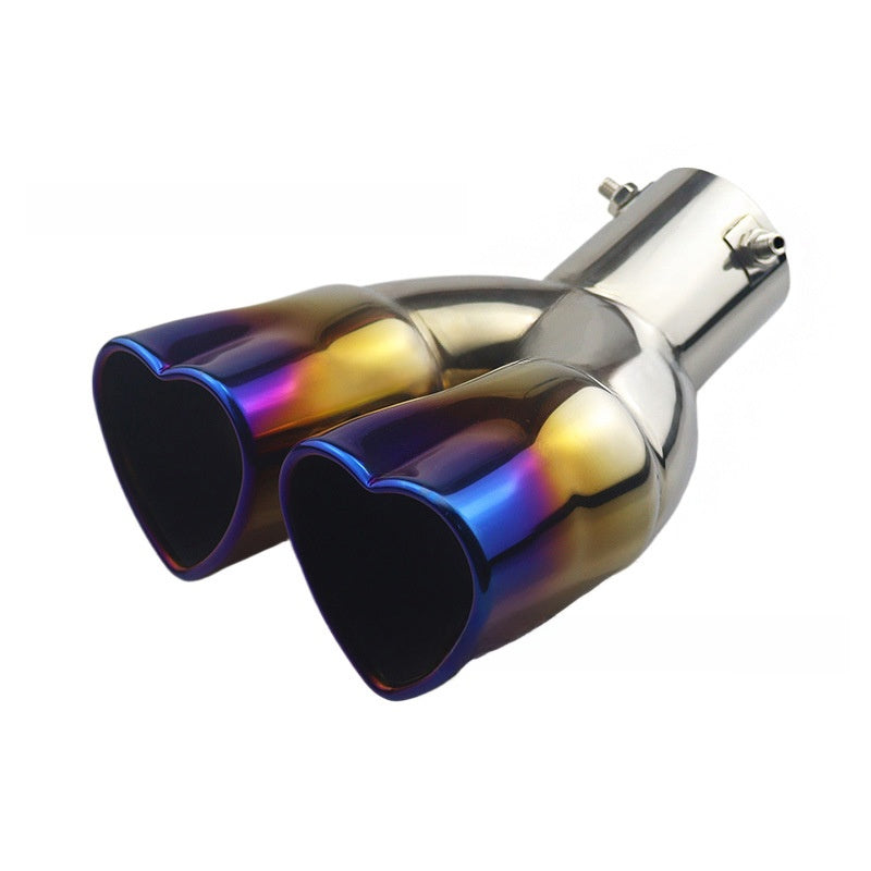 Car Heart-Shaped Exhaust Tips
