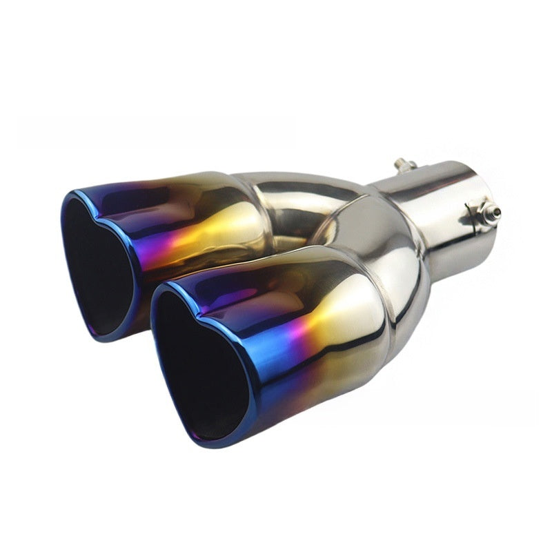 Car Heart-Shaped Exhaust Tips