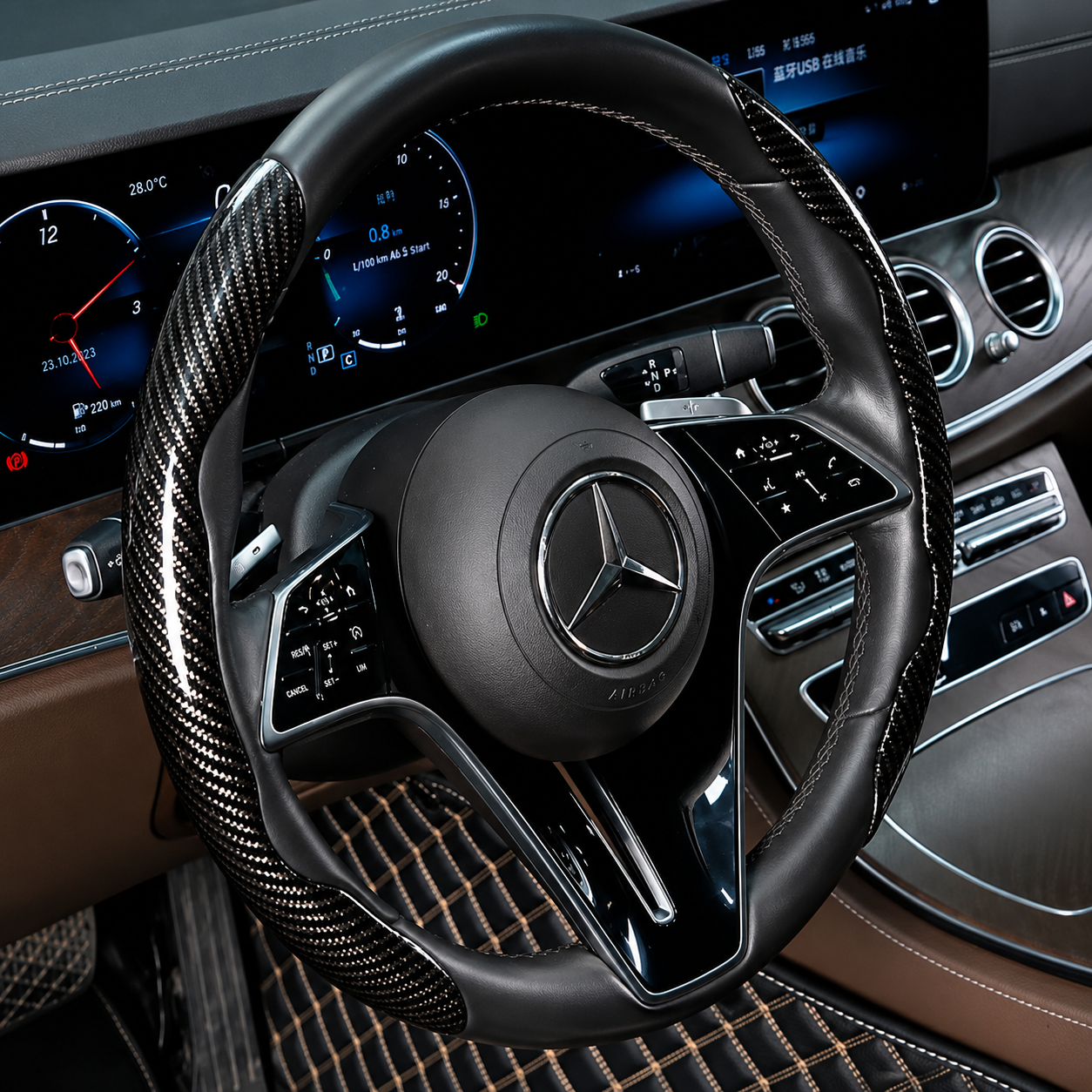 Carbon Fiber Steering Wheel