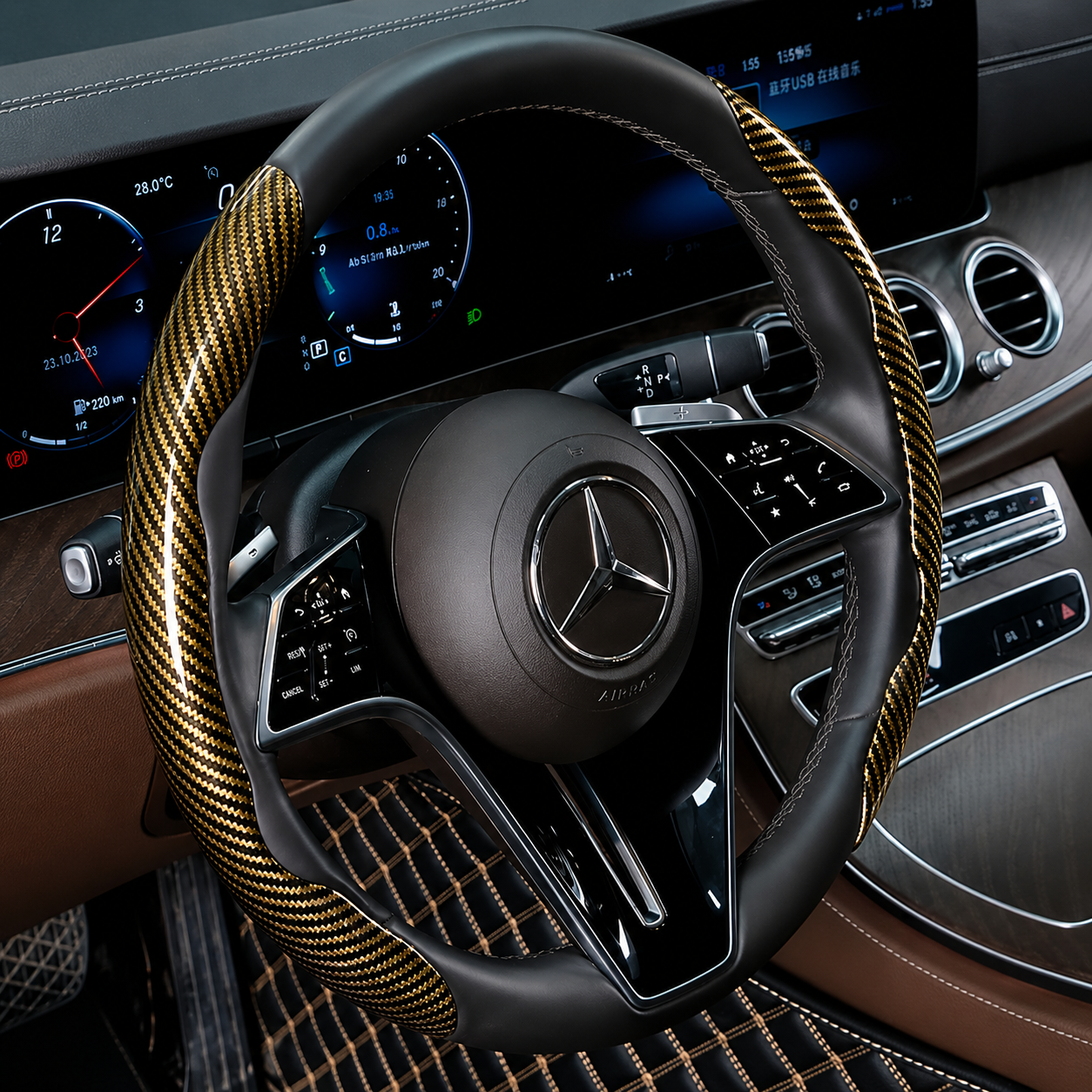 Carbon Fiber Steering Wheel