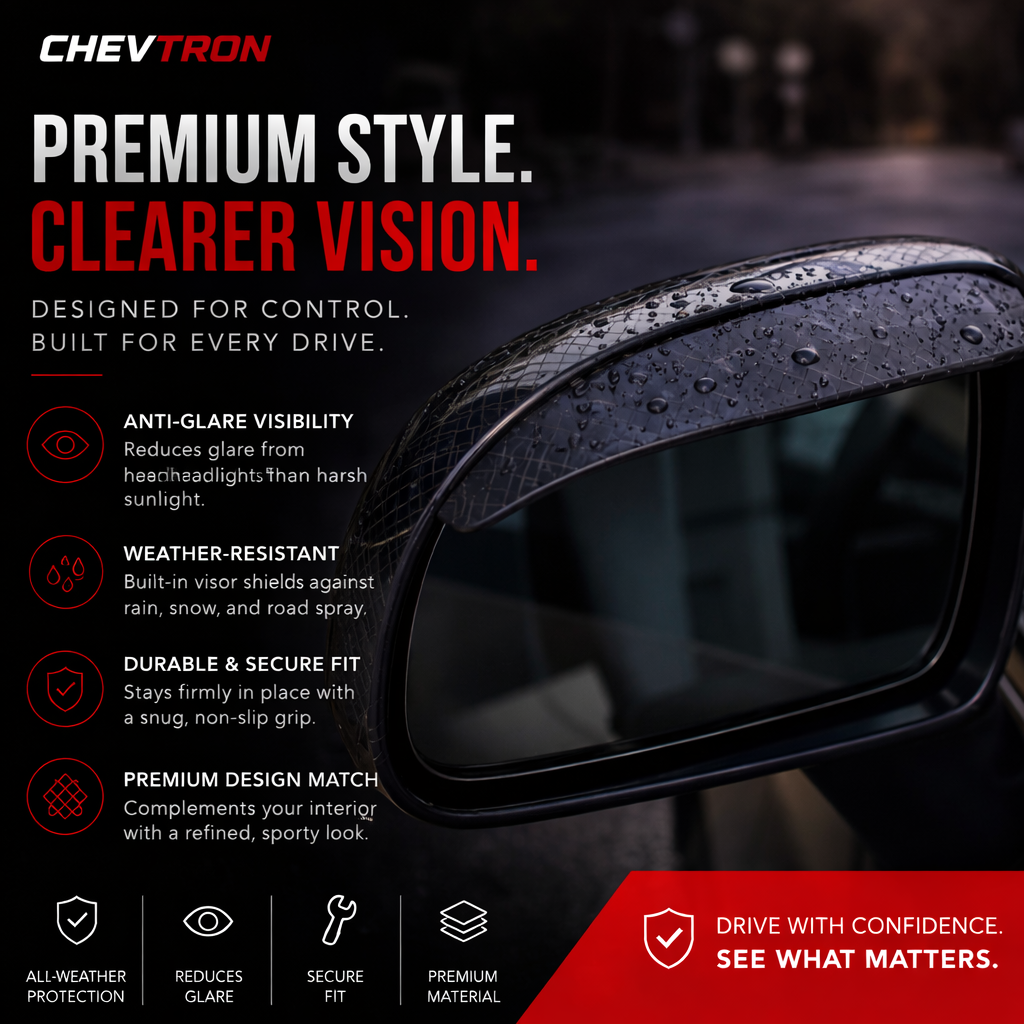 Car Mirror Rain Guard