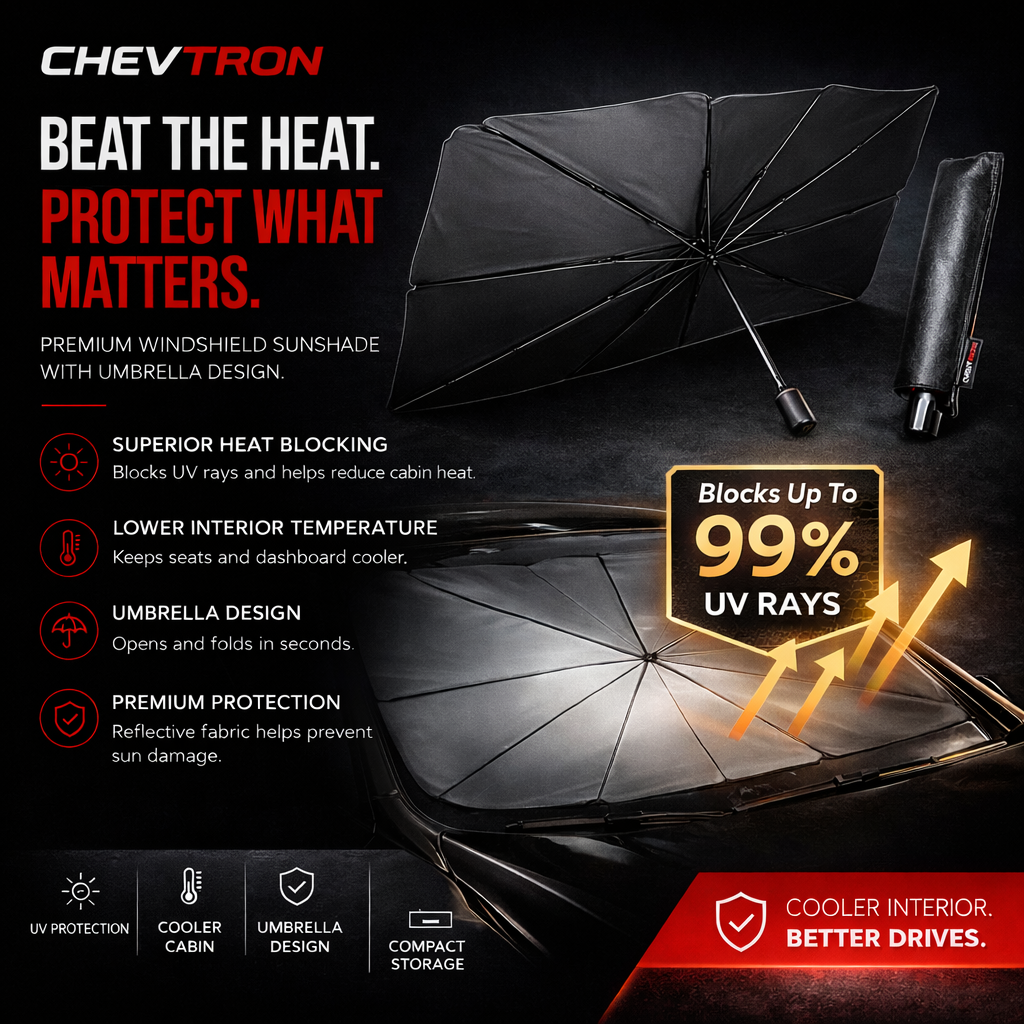 Foldable Car Windshield Umbrella UV Protection